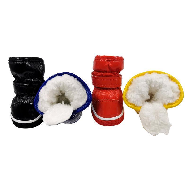 Cozy Paws: Stylish And Protective Cotton Dog Shoes-3