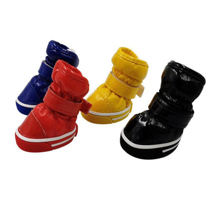 Cozy Paws: Stylish And Protective Cotton Dog Shoes-1