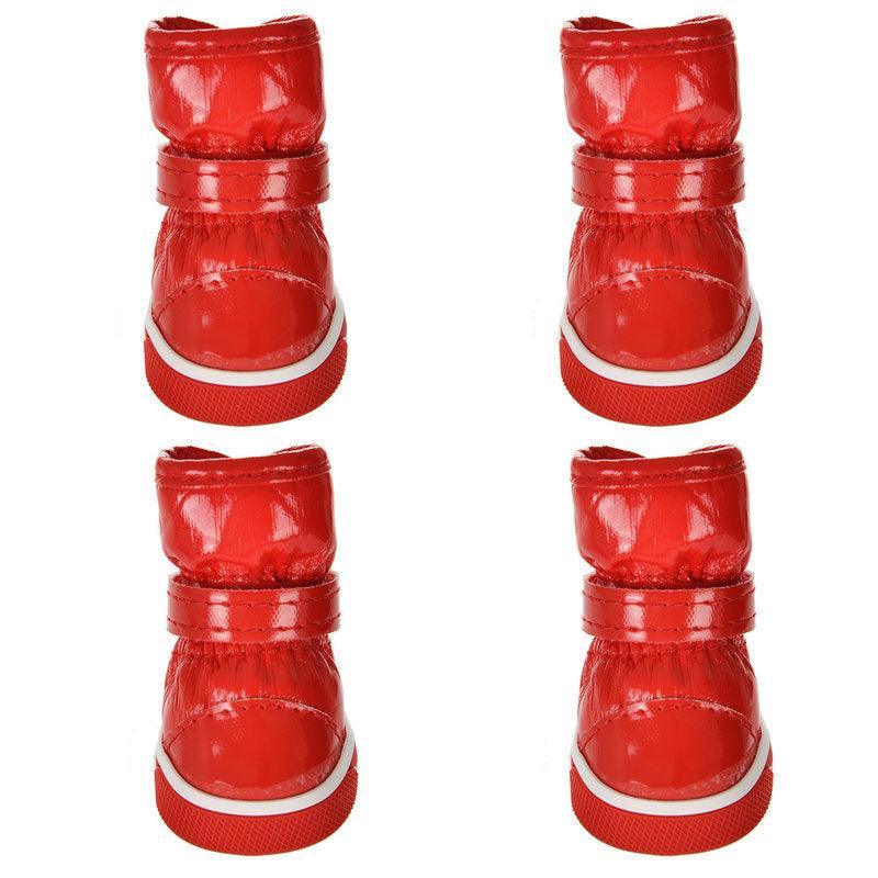 Cozy Paws: Stylish And Protective Cotton Dog Shoes-7