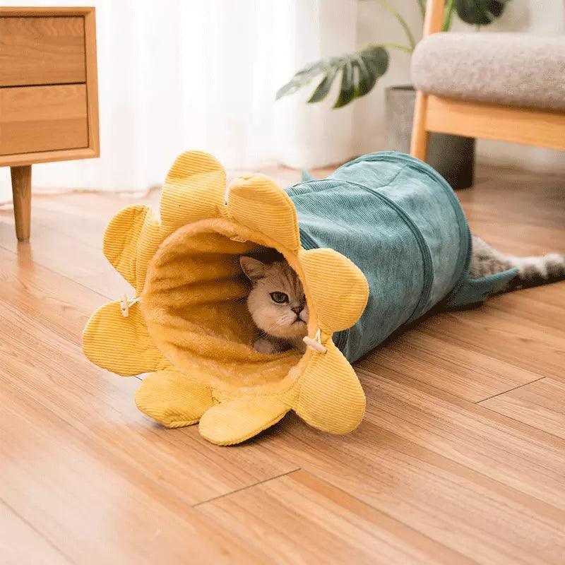 Cozy Pet Rest Haven - Reversible Cat Hammock With Creative Design-1