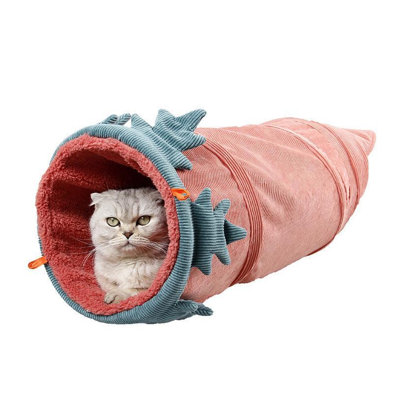 Cozy Pet Rest Haven - Reversible Cat Hammock With Creative Design-2