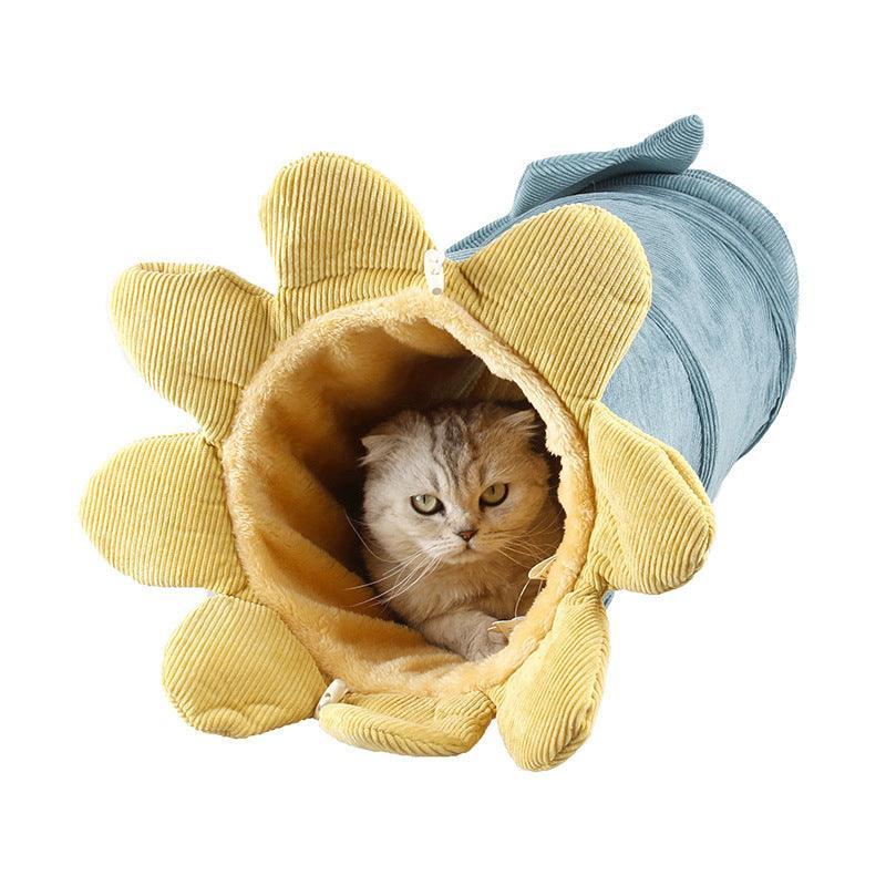 Cozy Pet Rest Haven - Reversible Cat Hammock With Creative Design-4