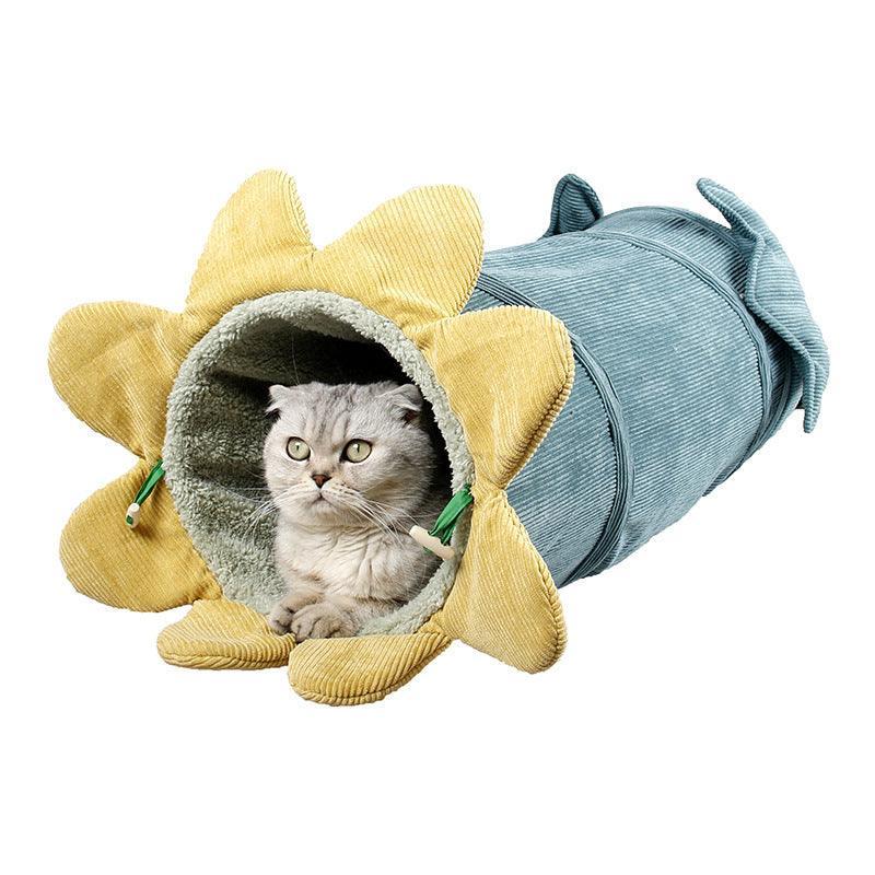 Cozy Pet Rest Haven - Reversible Cat Hammock With Creative Design-6