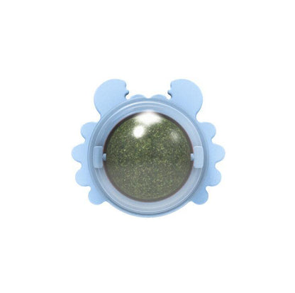 Crabnip Cat Toy: Interactive Spinning Ball For Playful Feline Molars-2