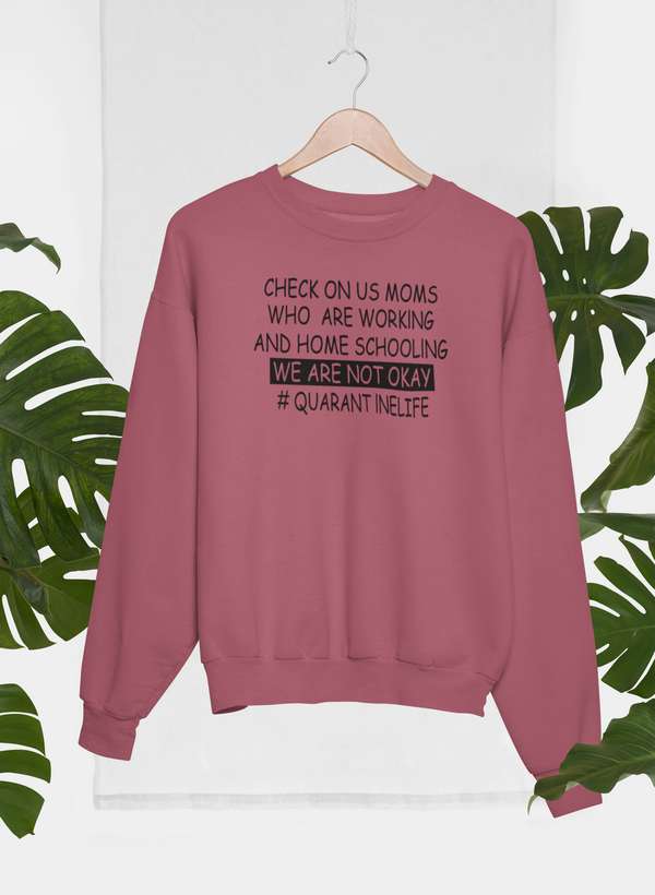 Homeschool Mama Sweat Shirt-1