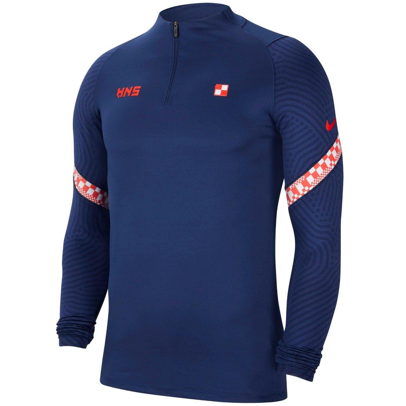 Croatia navy training technical Soccer tracksuit 2020/21 - Nike-2