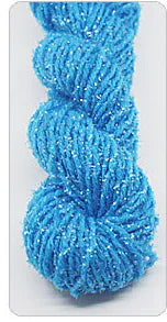 Acrylic Yarn with Metallic Thread for Knitting and Crochet
