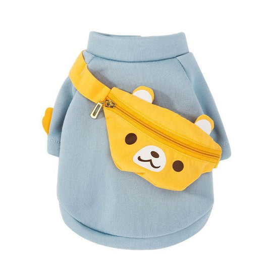 Cuddly Cartoon Pet Sweater Backpack-0