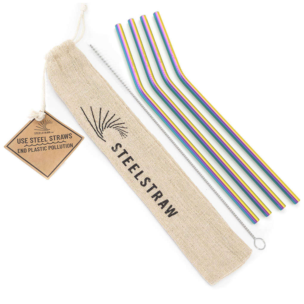Curved Reusable Straw Gift Sets-3