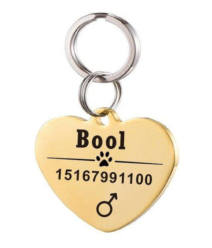 Custom Engraved Stainless Steel Pet Id Tag-24