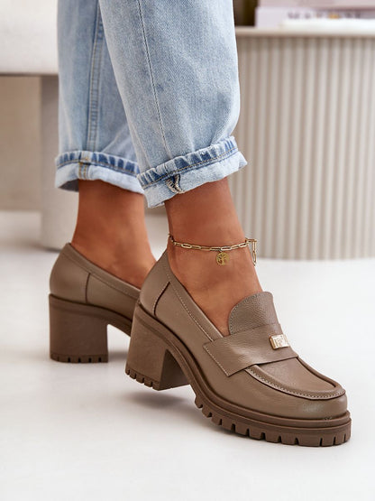 Heeled low shoes model 199314 Step in style-2