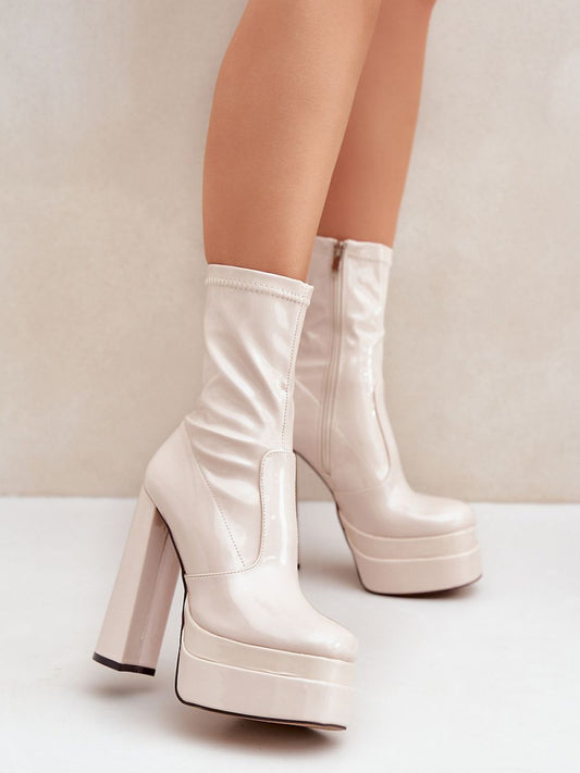 Heel boots model 204681 Step in style-0