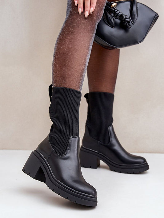 Heel boots model 204702 Step in style-0