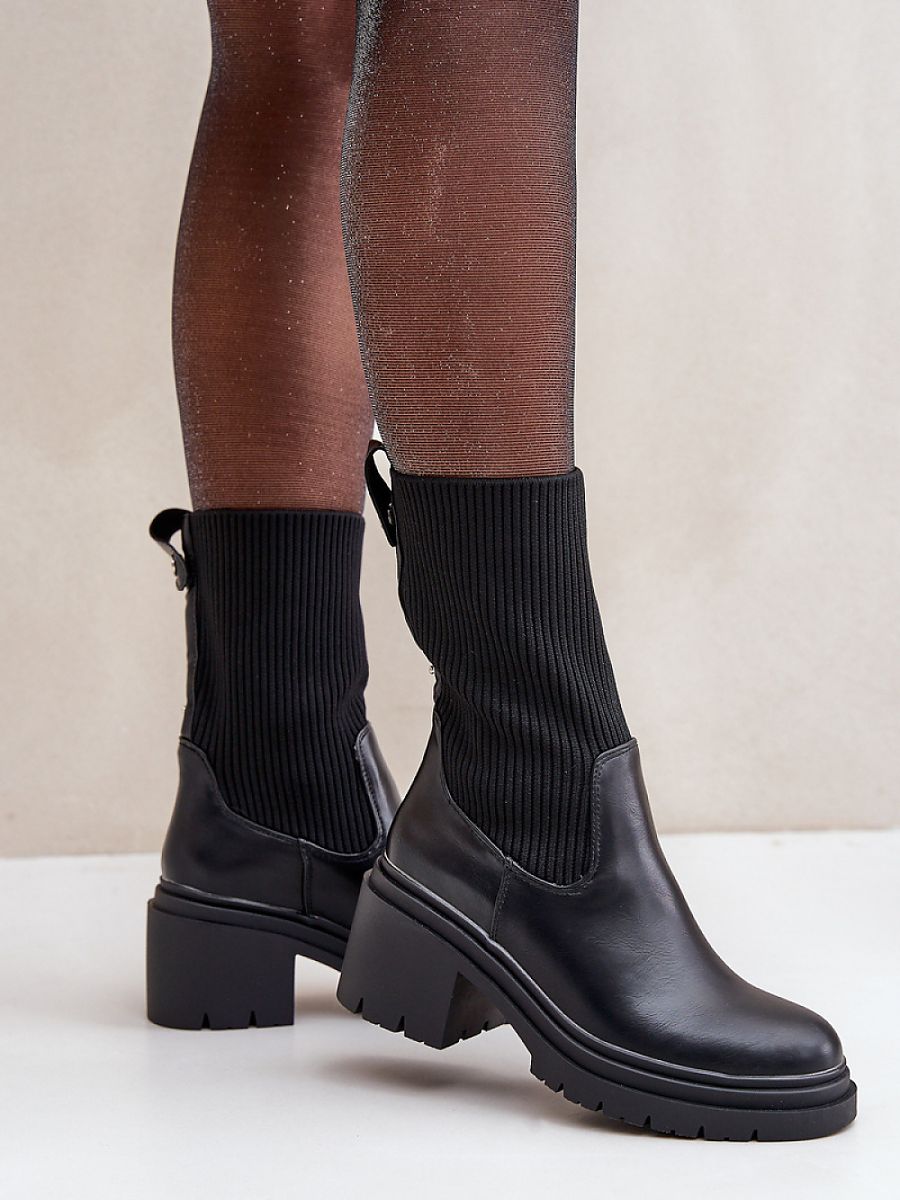 Heel boots model 204702 Step in style-2