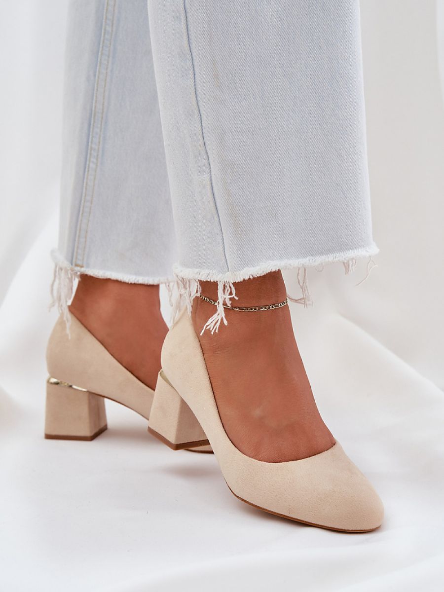 Block heel pumps model 208436 Step in style-0