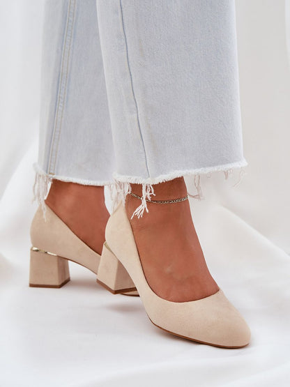 Block heel pumps model 208436 Step in style-0