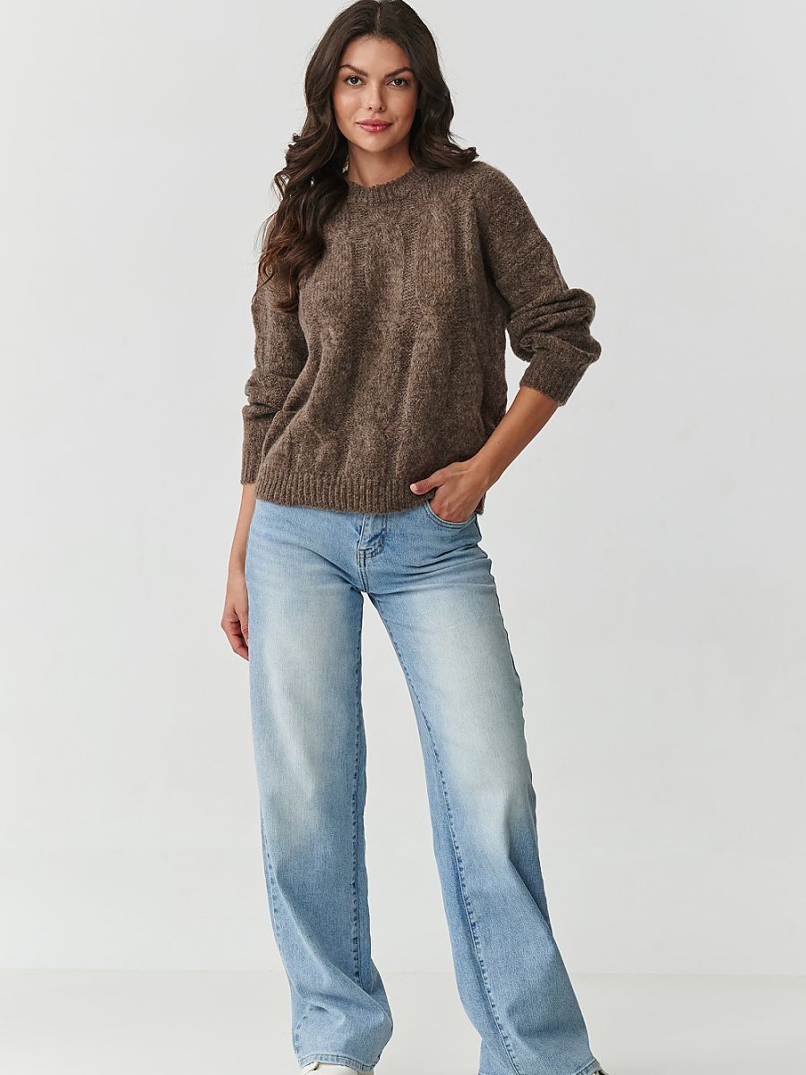 Jumper model 217361 Makadamia-1