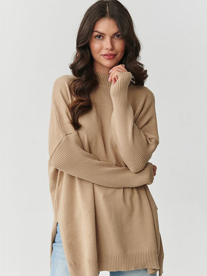 Jumper model 217400 Makadamia-0