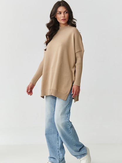 Jumper model 217400 Makadamia-1