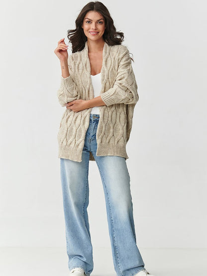 Cardigan model 217409 Makadamia-1