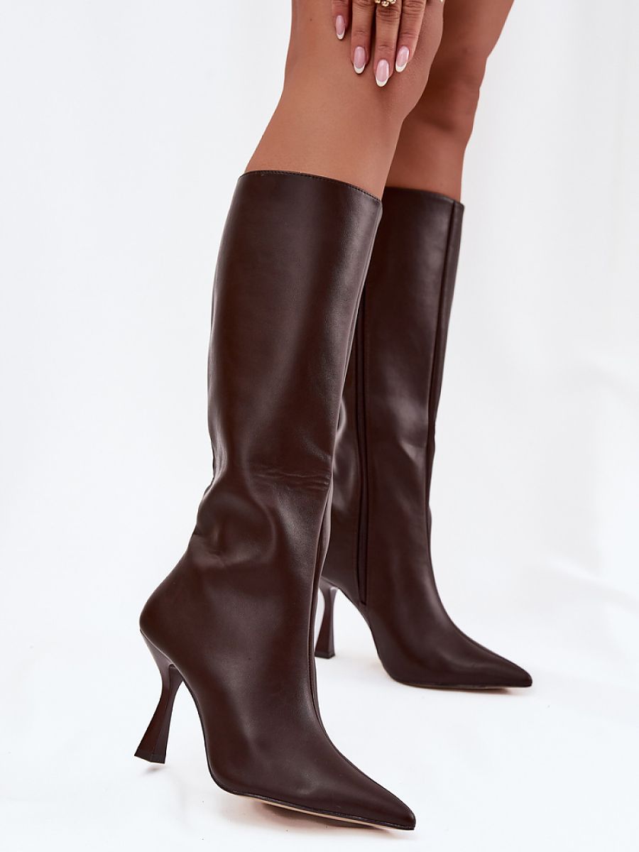 Heel boots model 217520 Step in style-0