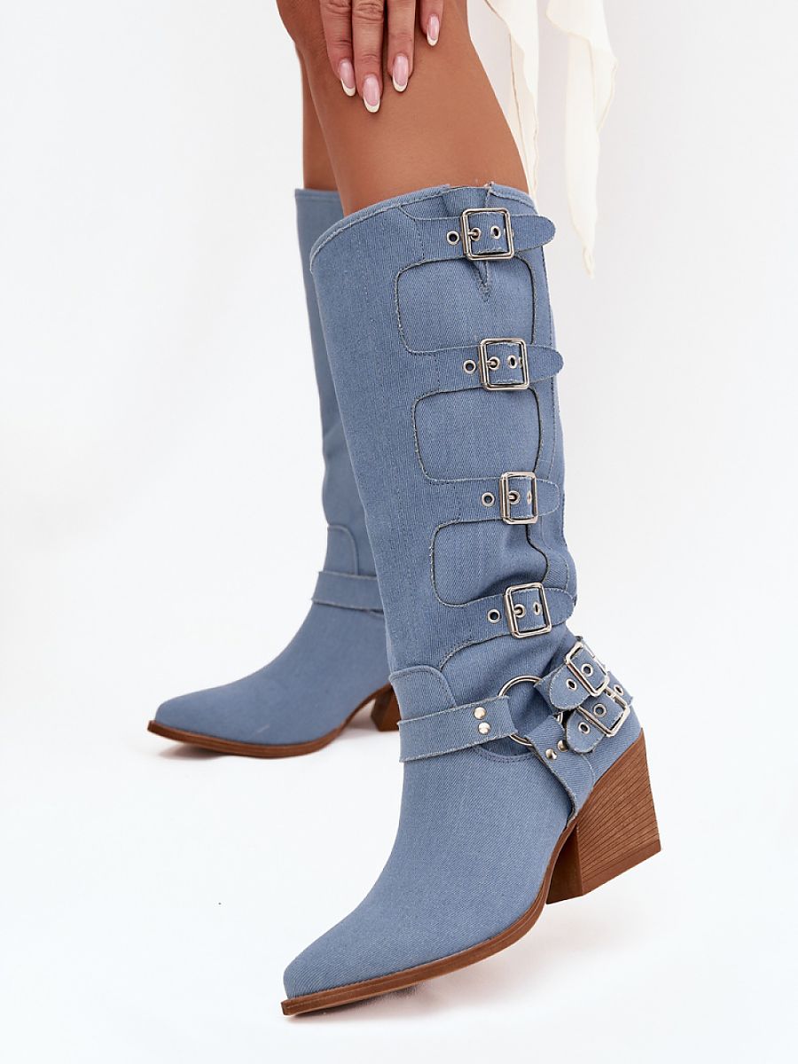 Heel boots model 217817 Step in style-0