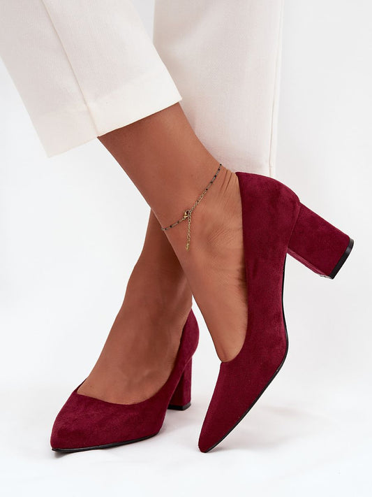 Block heel pumps model 218682 Step in style-0