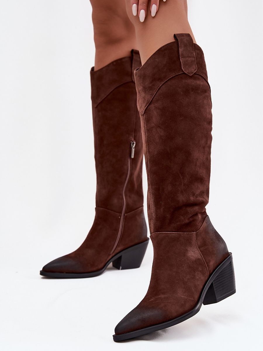 Heel boots model 219399 Step in style-0