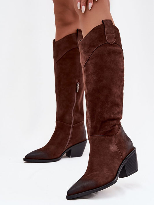 Heel boots model 219399 Step in style-0