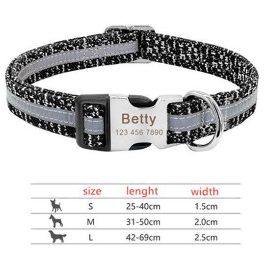 Customizable Pet Identity Collar - The Perfect Blend Of Style And Safety-6
