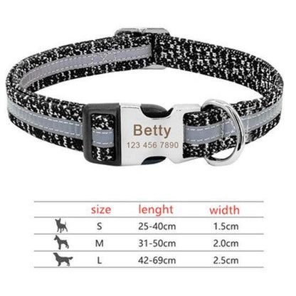 Customizable Pet Identity Collar - The Perfect Blend Of Style And Safety-6