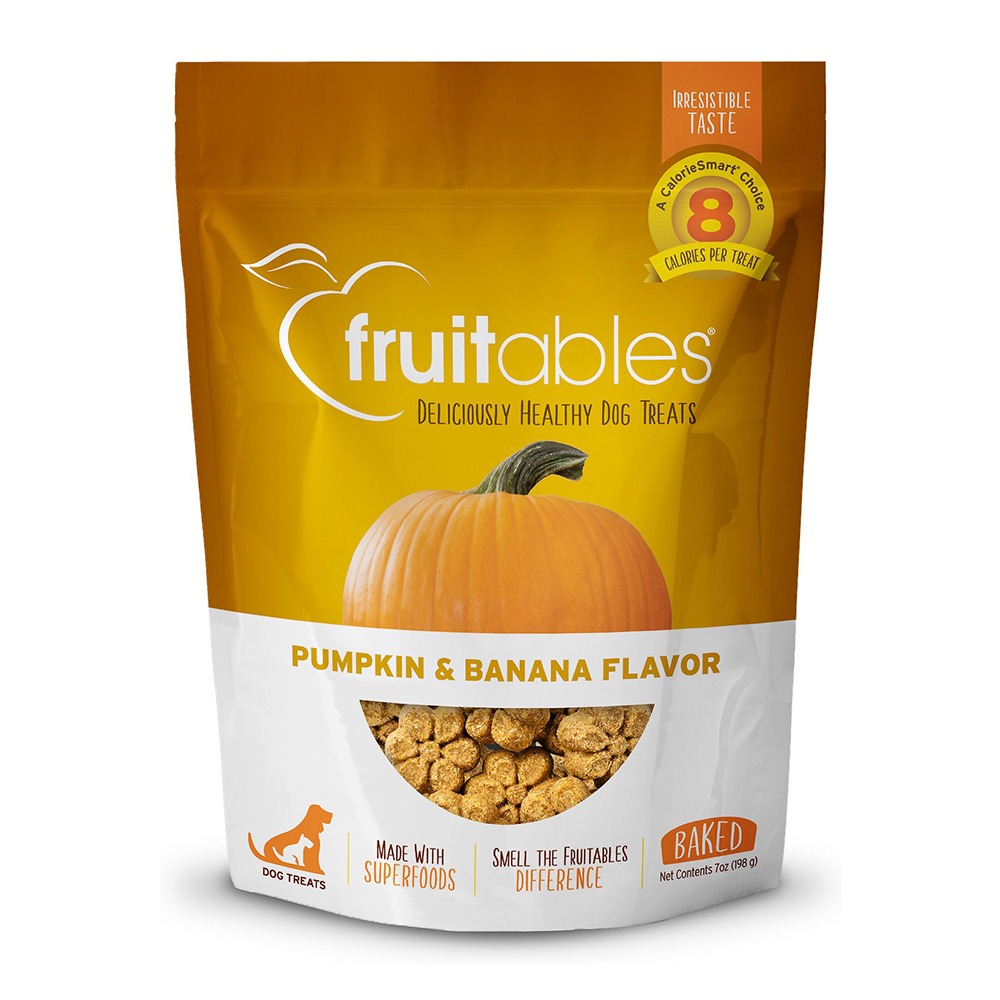 Fruitables Pumpkin & Banana Mix Dog Treats (8x7 Oz)-0
