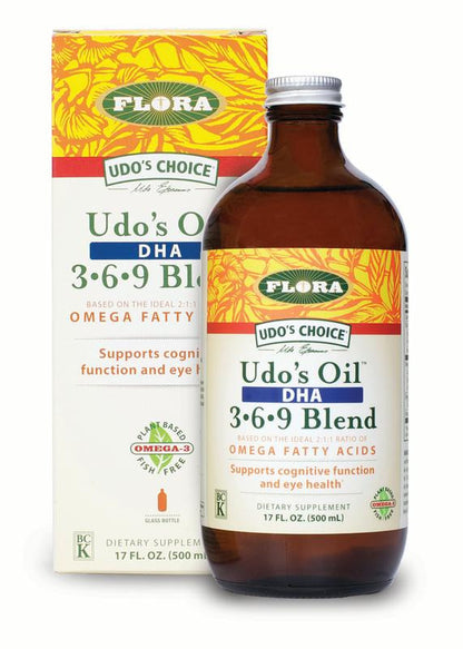 FLORA UDOS OIL DHA 3.6.9 ( 1 X 17 OZ   )-0
