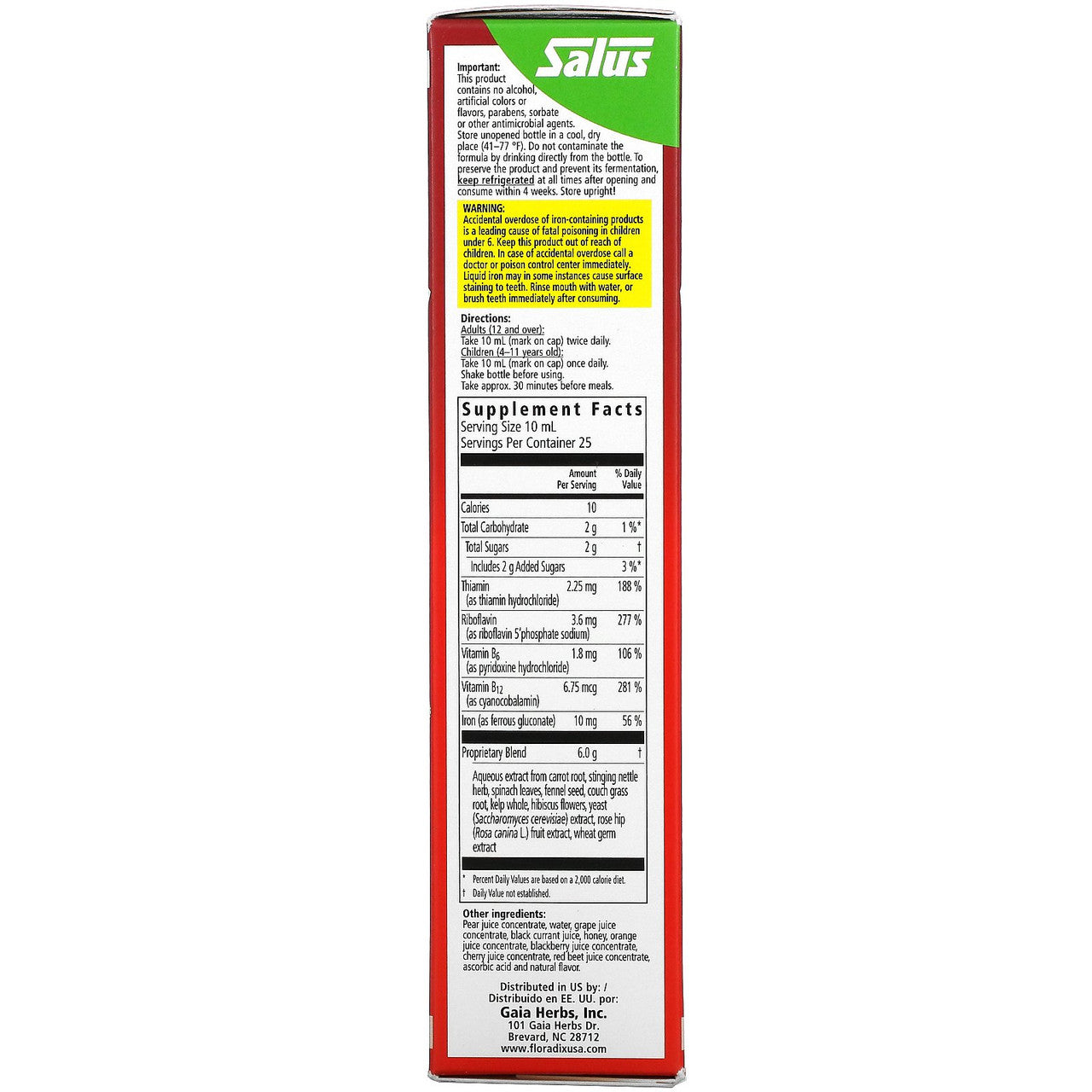 FLRDX FLORADX IRON+HERBS ( 1 X 8.5 OZ   )-1