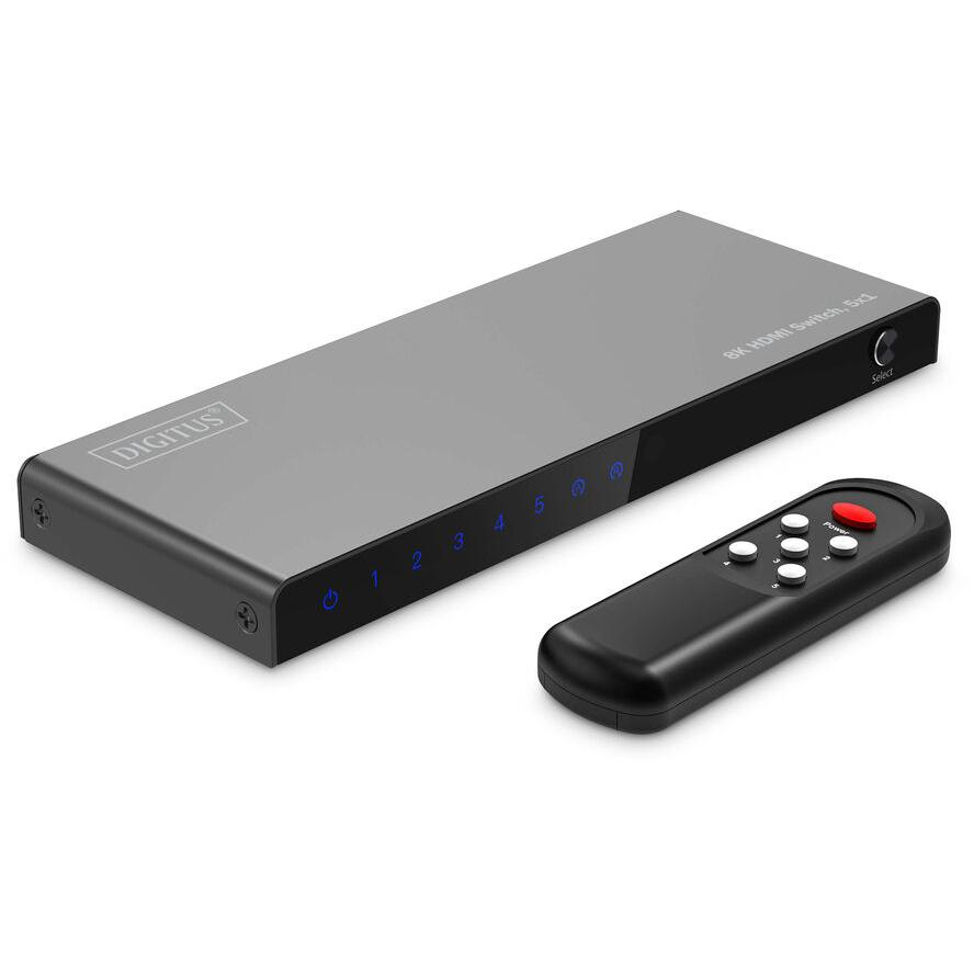Digitus Digitus Przełącznik 8K HDMI, 5 x 1 (DS-55334)-0