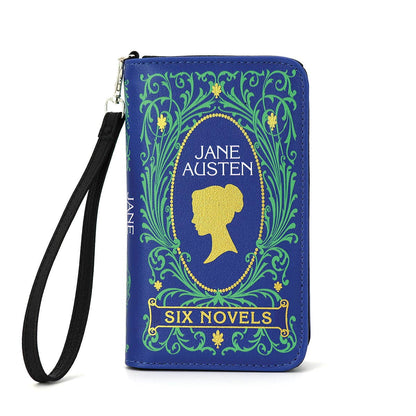Jane Austen Novels Book Wallet Wristlet-0