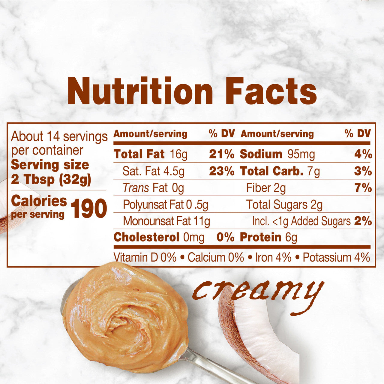 Earth Balance Creamy Coconut Peanut Butter (12x16 Oz)-5