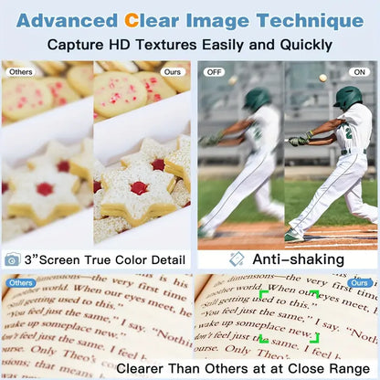 4K Digital Camera: Capture Every Detail in Stunning Clarity-4