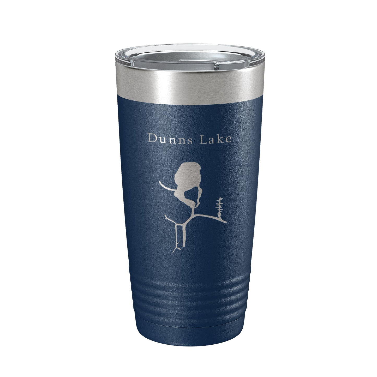 Dunns Lake Map Tumbler Travel Mug Insulated Laser Engraved Coffee Cup Illinois 20 oz-8