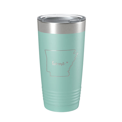 Arkansas Tumbler Home State Travel Mug Insulated Laser Engraved Map Coffee Cup 20 oz-12
