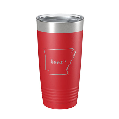 Arkansas Tumbler Home State Travel Mug Insulated Laser Engraved Map Coffee Cup 20 oz-10