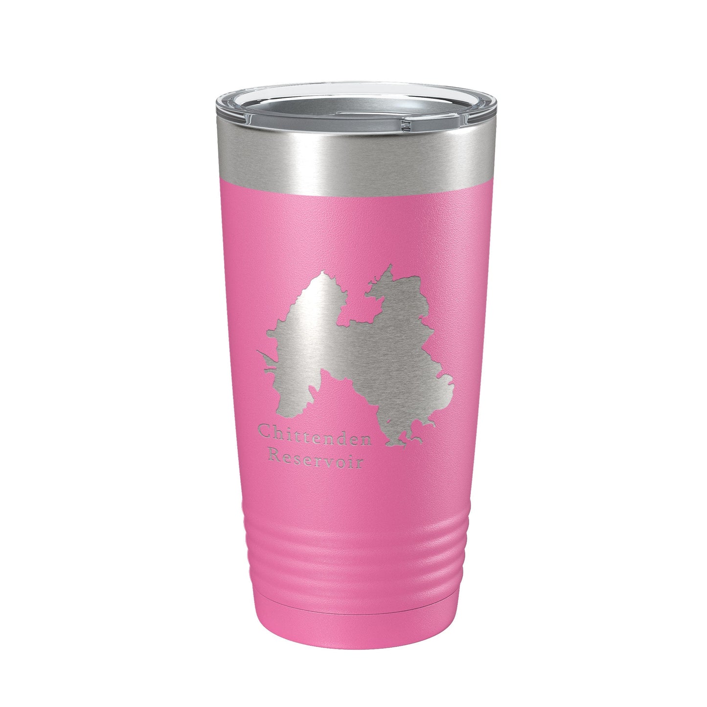 Chittenden Reservoir Tumbler Lake Map Travel Mug Insulated Laser Engraved Coffee Cup Vermont 20 oz-11