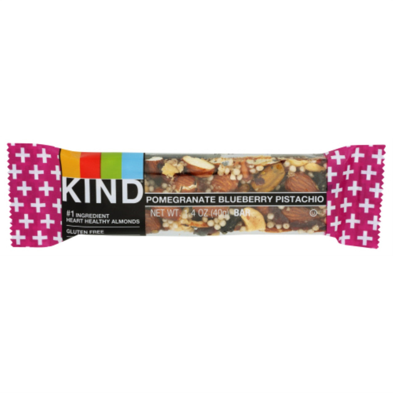Kind Pomegranate Pistachio+Antioxidants Bar (12x1.4 Oz)-0