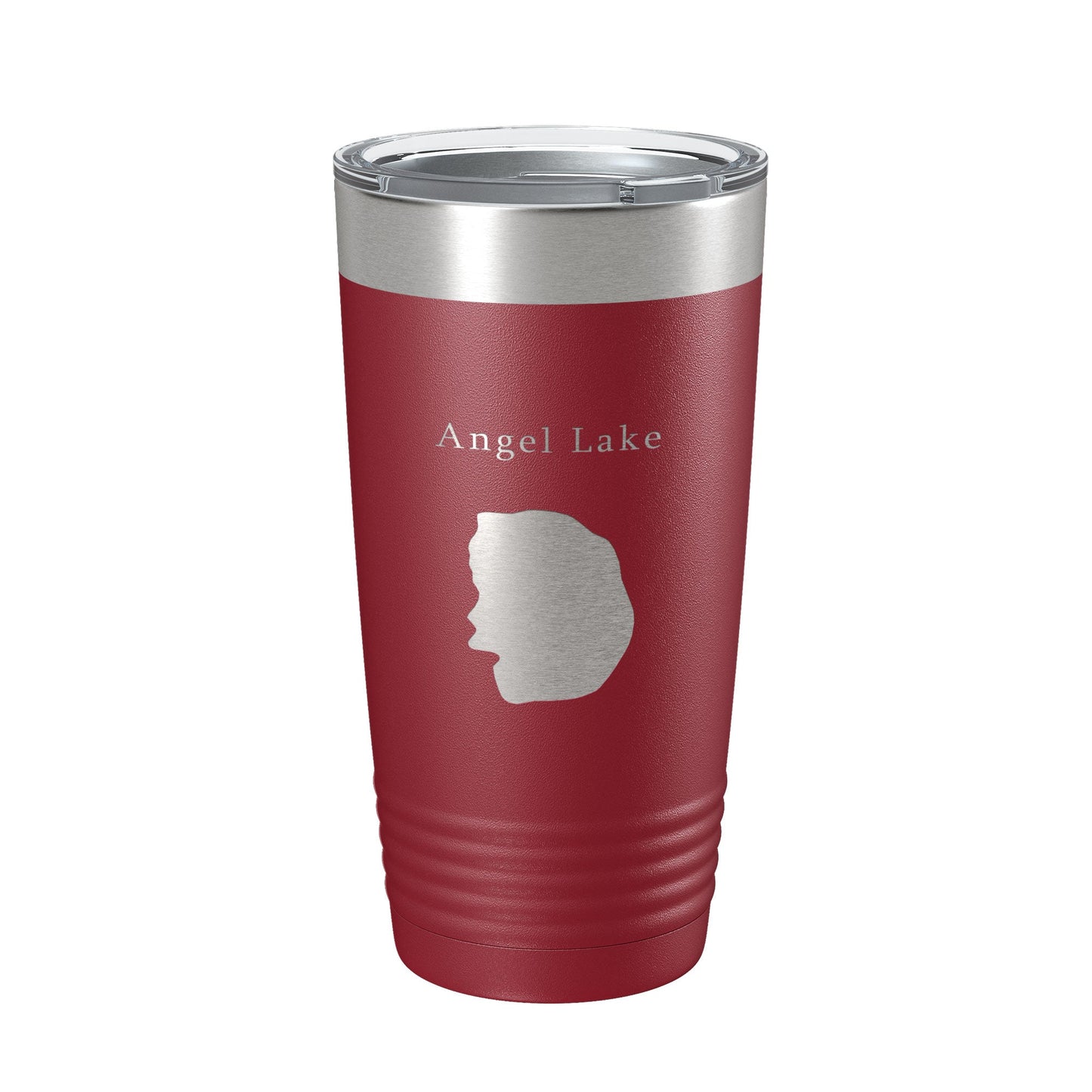 Angel Lake Map Tumbler Travel Mug Insulated Laser Engraved Coffee Cup Nevada 20 oz-18