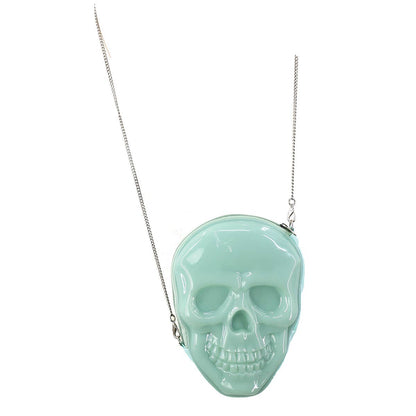 Glow in the Dark Skull Head Crossbody Bag-4