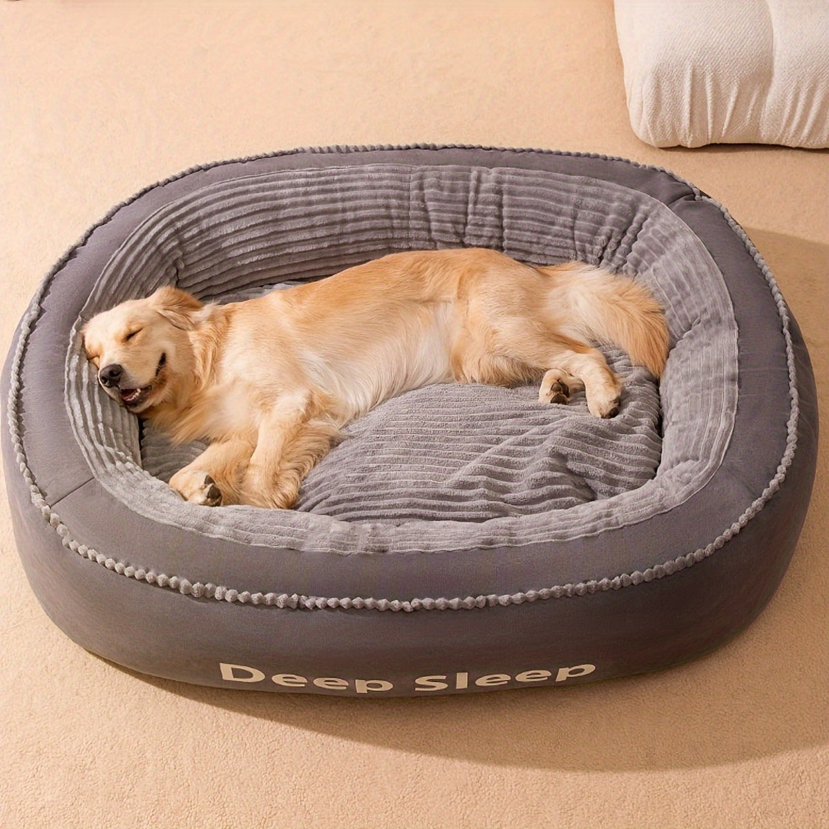 Dog Bed Cushion with Soft, Warm & Durable-1