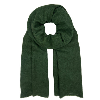 Forest Green Handloom Cashmere Scarf-0