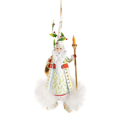 Dash Away Candlelight Santa Ornament by Patience Brewster-0