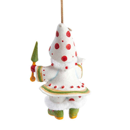 Dash Away Blitzen's Elf Ornament by Patience Brewster-1
