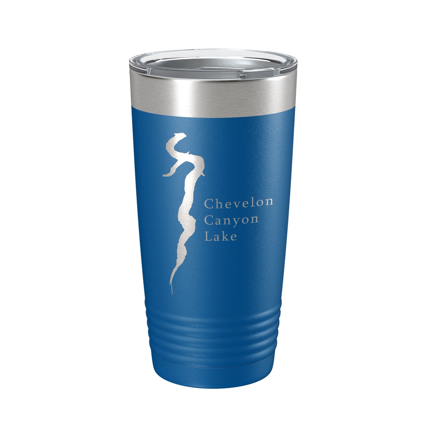 Chevelon Canyon Lake Map Tumbler Travel Mug Insulated Laser Engraved Coffee Cup Arizona 20 oz-6